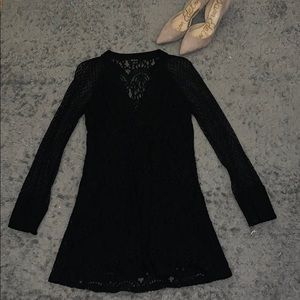 Lacy black dress